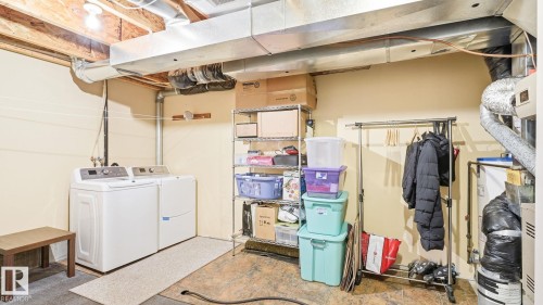 #58 8304 11 Av Sw, Edmonton, AB - Indoor Photo Showing Laundry Room