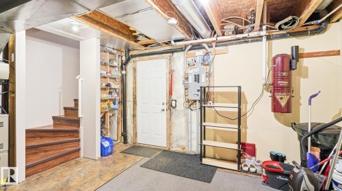 #58 8304 11 Av Sw, Edmonton, AB - Indoor Photo Showing Basement