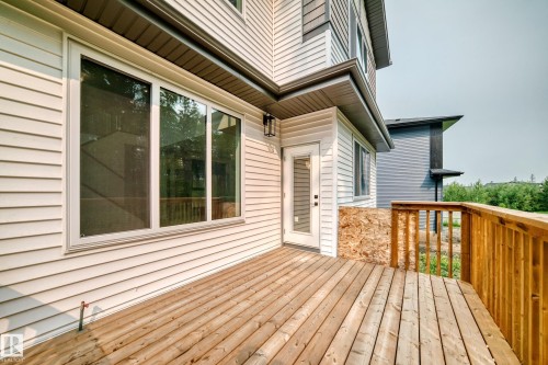 55 Meadowgrove Lane, Spruce Grove, AB - Outdoor With Deck Patio Veranda With Exterior
