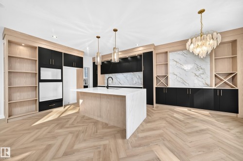 55 Meadowgrove Lane, Spruce Grove, AB - Indoor Photo Showing Kitchen