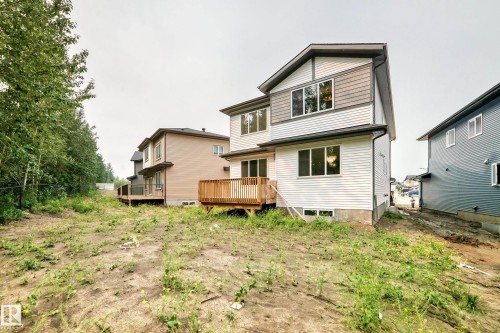 55 Meadowgrove Lane, Spruce Grove, AB - Outdoor With Deck Patio Veranda With Exterior