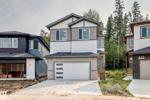 55 Meadowgrove Lane, Spruce Grove, AB - Outdoor With Facade