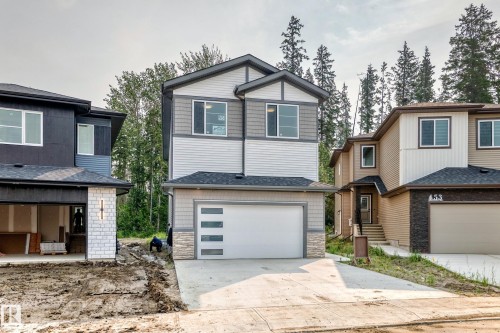 55 Meadowgrove Lane, Spruce Grove, AB - Outdoor With Facade