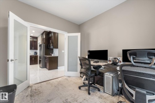 182 Woodhill Lane, Fort Saskatchewan, AB - Indoor Photo Showing Office