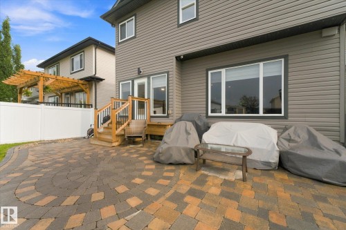 182 Woodhill Lane, Fort Saskatchewan, AB - Outdoor With Deck Patio Veranda With Exterior