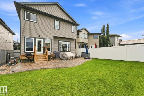 182 Woodhill Lane, Fort Saskatchewan, AB - Outdoor With Deck Patio Veranda With Exterior