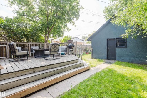 8759 78 Avenue Nw, Edmonton, AB - Outdoor With Deck Patio Veranda With Exterior