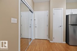 Wood-finish flooring with neutral wall paint - 