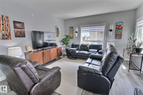 #3207 7347 South Terwillegar Dr Nw, Edmonton, AB - Indoor Photo Showing Living Room