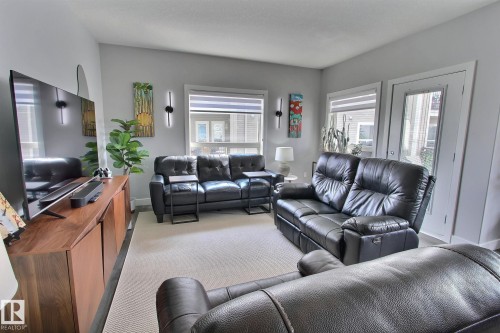 #3207 7347 South Terwillegar Dr Nw, Edmonton, AB - Indoor Photo Showing Living Room