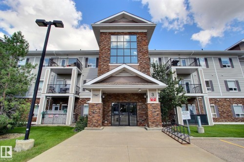 #3207 7347 South Terwillegar Dr Nw, Edmonton, AB - Outdoor With Balcony With Facade
