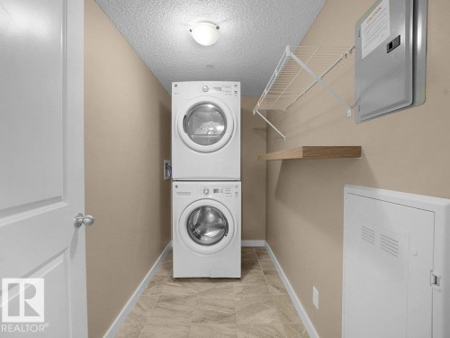 #307 5370 Chappelle Rd Sw, Edmonton, AB - Indoor Photo Showing Laundry Room