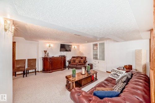 17416 53 Avenue Nw, Edmonton, AB - Indoor Photo Showing Living Room
