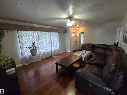 4033 117 Avenue Nw, Edmonton, AB - Indoor Photo Showing Living Room