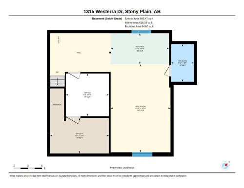 Floor plan - 1315 Westerra Drive, Stony Plain, AB - Other