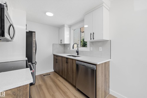 84 Willowdale Place Nw, Edmonton, AB - Indoor Photo Showing Kitchen With Double Sink
