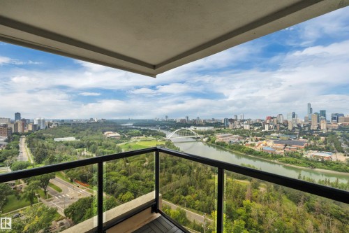 #2001 10149 Saskatchewan Dr Nw, Edmonton, AB - Outdoor With View