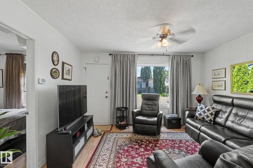 9706 159 Street Nw, Edmonton, AB - Indoor Photo Showing Living Room