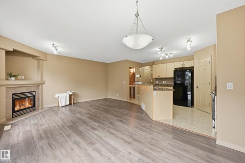 #60 1128 156 St Nw, Edmonton, AB - Indoor With Fireplace