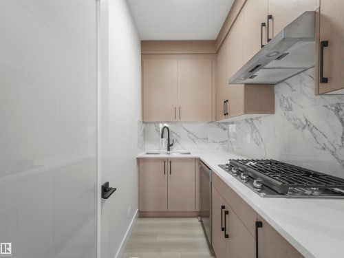 760 32 Street Sw, Edmonton, AB - Indoor Photo Showing Kitchen With Upgraded Kitchen