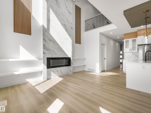 760 32 Street Sw, Edmonton, AB - Indoor With Fireplace