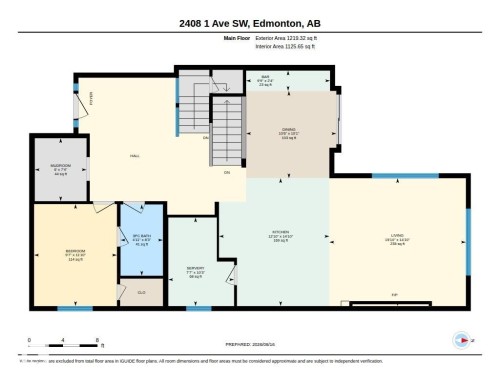 Floor plan - 2408 1 Avenue Sw, Edmonton, AB - Other