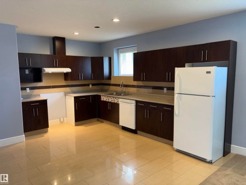 1452 36A Avenue Nw, Edmonton, AB - Indoor Photo Showing Kitchen With Double Sink