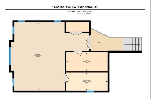 Floor plan - 1452 36A Avenue Nw, Edmonton, AB - Other