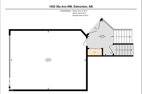 Floor plan - 1452 36A Avenue Nw, Edmonton, AB - Other