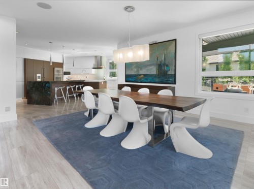 703 Dalhousie Way Nw, Edmonton, AB - Indoor Photo Showing Dining Room