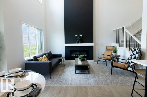 37 Axelwood Crescent, Spruce Grove, AB - Indoor With Fireplace