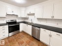 18625 66 Avenue Nw, Edmonton, AB  - Indoor Photo Showing Kitchen With Stainless Steel Kitchen With Double Sink 