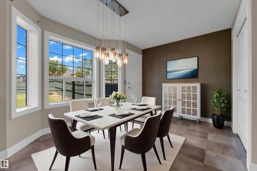 1434 Grant Way Nw, Edmonton, AB - Indoor Photo Showing Dining Room