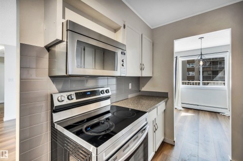 #304 8149 111 St Nw, Edmonton, AB - Indoor Photo Showing Kitchen