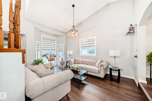 6223 162B Ave Nw, Edmonton, AB - Indoor Photo Showing Living Room