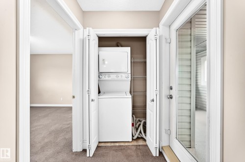 #54 12050 17 Av Sw, Edmonton, AB - Indoor Photo Showing Laundry Room
