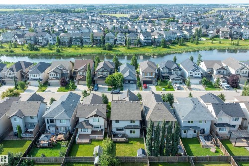 15832 11 Avenue Sw, Edmonton, AB - Outdoor With Body Of Water With Facade With View