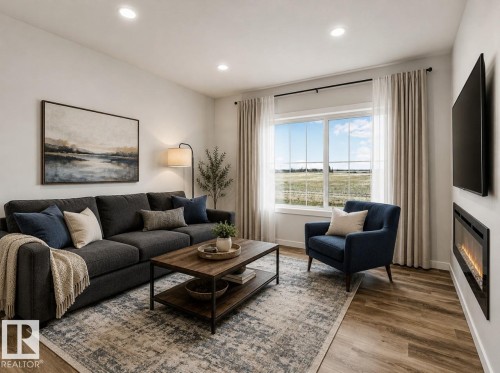 307 Linden Loop, Leduc, AB - Indoor Photo Showing Living Room