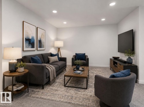 307 Linden Loop, Leduc, AB - Indoor Photo Showing Living Room