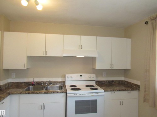 1692 37 Street Nw, Edmonton, AB - Indoor Photo Showing Kitchen With Double Sink