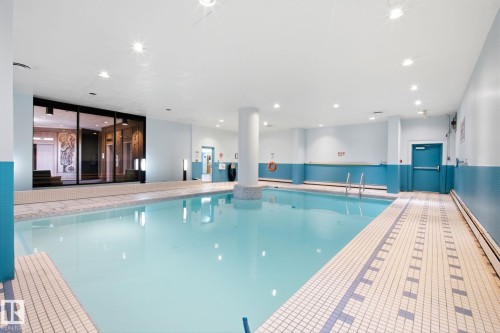 #1413 13910 Stony Plain Rd Nw, Edmonton, AB - Indoor Photo Showing Other Room With In Ground Pool