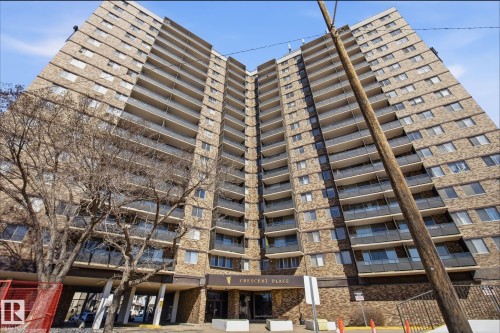 #1413 13910 Stony Plain Rd Nw, Edmonton, AB - Outdoor With Balcony With Facade