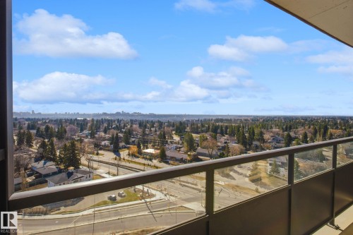 #1413 13910 Stony Plain Rd Nw, Edmonton, AB - Outdoor With Balcony With View