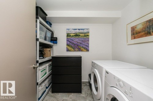 #203 10009 102 Av Nw, Edmonton, AB - Indoor Photo Showing Laundry Room