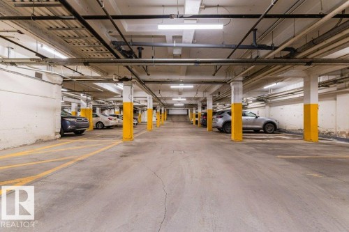 #203 10009 102 Av Nw, Edmonton, AB - Indoor Photo Showing Garage