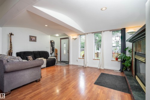 11918 42 Street Nw, Edmonton, AB - Indoor Photo Showing Living Room