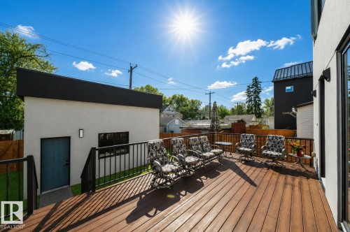 9625 101 Street Nw, Edmonton, AB - Outdoor With Deck Patio Veranda With Exterior