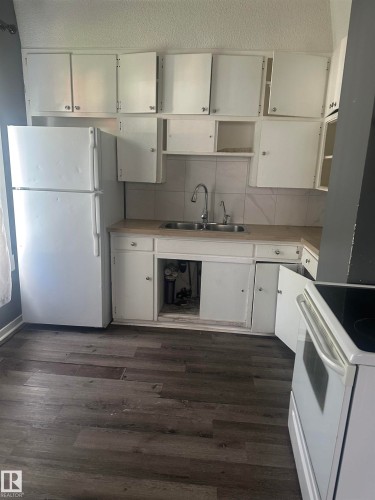 Main floor - 11618 89 Street Nw, Edmonton, AB - Indoor Photo Showing Kitchen With Double Sink