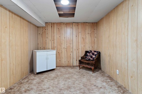 Large den/flex room in basement - 5404 45 Avenue, Wetaskiwin, AB - Indoor Photo Showing Other Room