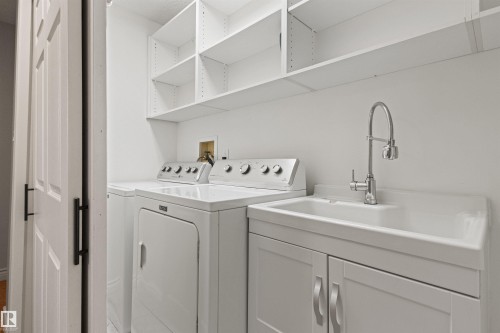 10626 125 Street Nw, Edmonton, AB - Indoor Photo Showing Laundry Room